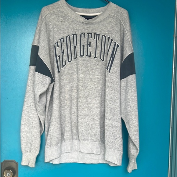 Vintage from the 90s, rare Georgetown Gray Sweater XL